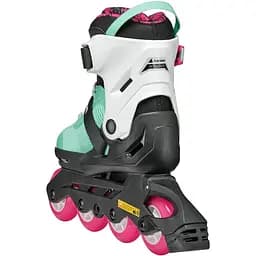 Ролики дитячі Rollerblade Microblade XT 36,5-40 Чорний-Блакитний - мініатюра 4