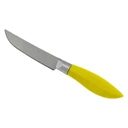 Нож кухонный для фруктов с пластиковой ручкой 19 см, Kitchen Master Желтый 85594