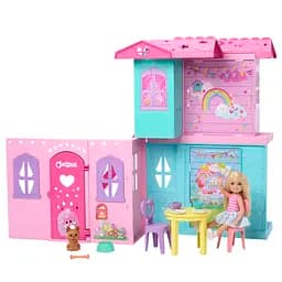 Портативний будиночок Barbie з лялькою Челсі (JFW49) - мініатюра 3