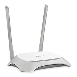 Бездротовий маршрутизатор, мережеве обладнання, TL-WR840N TP-LINK - мініатюра 2