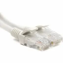 Патч-корд PowerPlant 10м, UTP, cat.5e, CU, white (CA911653)
