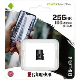 Картка пам'ятi KINGSTON 256Gb class 10 SDCS2/256GBSP - мініатюра 3