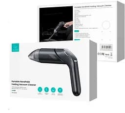 Автомобільний бездротовий пилосос Usams US-ZB259 Portable Handheld Folding Vacuum Cleaner - мініатюра 2