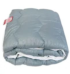 Ковдра стьобана вовняна сіра Vladi 170х210