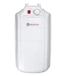 Водонагреватель Eldom EXTRA LIFE 7 л, под мойкой 1500 Вт, мокрый ТЭН, вертикальный, прямоугольный, белый (72324PMP)