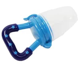 Ниблер Курносики, силиконовый, с колпачком, голубой (7066 гол)
