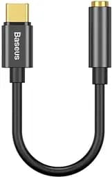 Кабель-Перехідник Baseus Type-C Male to 3.5 мm Female Adapter L54 Black