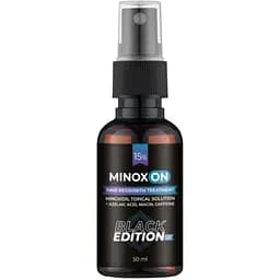Лосьйон Minoxon Black Edition Minoxidil 15% для росту волосся чоловічий 50 мл