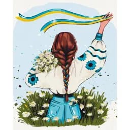 Картина по номерам Brushme День победы © Alla Berezovska 40x50 см