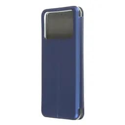 Чехол-книжка для Xiaomi Poco C40, G-Case, синий, кожаный чехол-книжка из экокожи (PU) и TPU, с магнитом, с подставкой и вместительным кардхолдером, противоударный, защита всего корпуса, ArmorStandart (ARM62128) - мініатюра 2