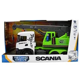 Автомодель автокран Scania світло звук