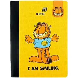 Блокнот Kite Garfield А5, 60 аркушів клітинка GF з магнітною закладкою (GF26-192)