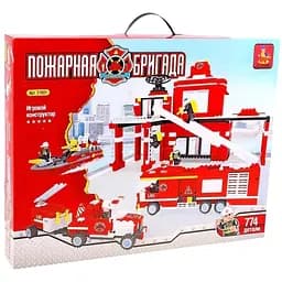 Конструктор Ausini 21001 Пожарные - Пожарная бригада 774 элемента