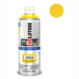 Фарба-аерозоль акрилова Evolution Ral 1021 Жовтий 400 мл PINTYPLUS