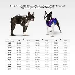 Курточка для собак Waudog Clothes малюнок NASA21 L55 В 77-79 см С 50-55 см - мініатюра 2