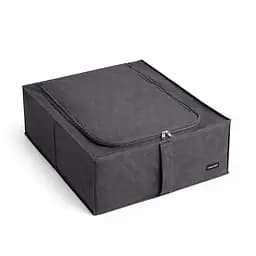 Органайзер ORGANIZE  для зберігання речей та взуття з кришкою 50*41*18 см (сірий)