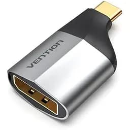 Переходник-адаптер Vention Type-C to DP Adapter Gray Metal Type (TCCH0)