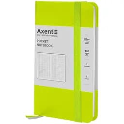 Книга записна Axent Partner A6- в клітинку 96 аркушів лимонна (8301-60-A) - мініатюра 2