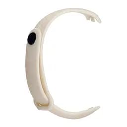 Ремінець Smart Watch для Mi Band 8/9/10 Silicone Antique Білий - мініатюра 2