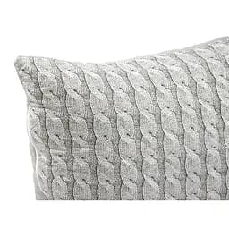 Подушка силіконова Руно Grey Braid на блискавці 50х70 см (310.52СМ_Grey Braid) - мініатюра 3
