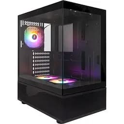 Корпус 1stPlayer Mi7-A-BK-2F7R-1F7 Black