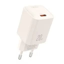 Сетевое зарядное устройство XO L146 20W Single USB-C Charger Бежевый