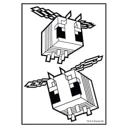 Розмальовка А4 Yes Minecraft з наліпками 8 сторінок (743221) - мініатюра 3