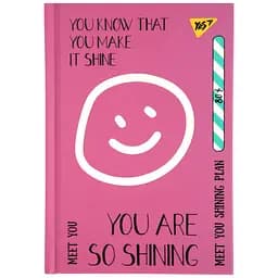 Блокнот Yes Smile А6, 64 листа, в линейку (152065)