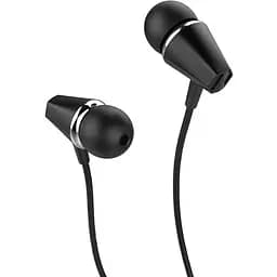 Наушники Hoco M34 honor music universal earphones with microphone черные