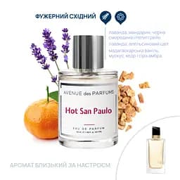 Парфумована вода Hot San Paulo Avenue des Parfums 50 мл - мініатюра 2