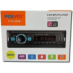 Автомагнитола Pervoi с поддержкой MP3, FM-тюнером и быстрой зарядкой XPRO CTC-2202 (44846-CTC-2202_368)