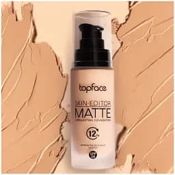 Тональна основа TopFace Skin Editor Matte Longlasting Foundation PT465 відтінок 003, 32 мл - мініатюра 6