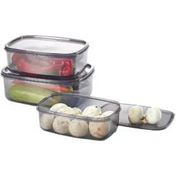 Контейнер пластиковий Violet House Antrasit  3 шт. (0494 ANTRASIT прям. наб. SMALL)