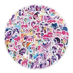 Стікерпак Набір наклейок GeekLand Май Літл Поні My Little Pony 100 штук