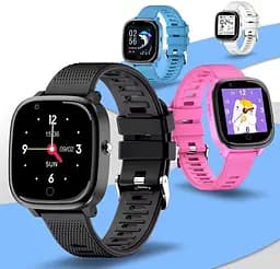 Годинник телефон для дітей Lemfo HW16 з GPS трекером, 4G LTE, SIM-картою, відеодзвінком, камерою, прослуховуванням, геолокацією, Wi-Fi та кнопкою SOS Синій - мініатюра 3