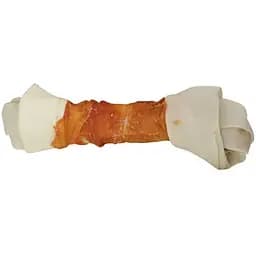 Ласощі для собак кістка вузлова з м'ясом курки 15 см Croci KingBone Chicken