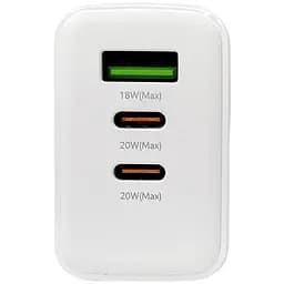 Швидка зарядка для телефону REMAX RP-U123 40Вт PD 1xType-A 2xType-C EC Білий - мініатюра 5
