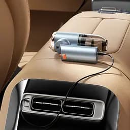 Пилосос автомобільний Vention 5000 Pа 70 W Li-Ion USB-C 4000 мА/г синій - мініатюра 8