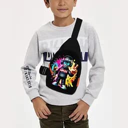 Сумка через плечо детская Roblox 29х17 см сумка слинг для мальчика (01990)