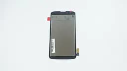 Модуль матриця + тачскрін для LG K7 X210, black - мініатюра 2