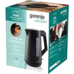 Електрочайник Gorenje K17OPB teh0022001 - мініатюра 3