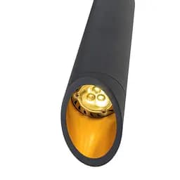 Люстра підвісна Brille тубус GU10 50W BK (AL-700S/1) - мініатюра 2