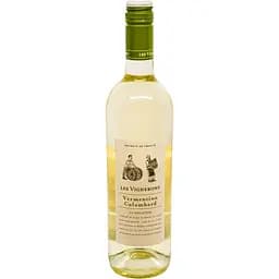 Вино Les Vignerons Vermentino-Colombard, біле, напівсухе, 0,75 л