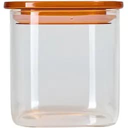 Ємність для зберігання MBM HOME 800 мл прозора (KP-146 S T/ORANGE)