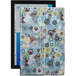 Чехол StatusCASE из экокожи для планшета Lenovo Idea pad Duet 3 N4020 Круги-цветные