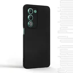Чехол-накладка для смартфона OPPO A5 4G/A5 5G/A5m 4G, противоударный, силиконовый, термополиуретановый (ТПУ), с защитой камеры и корпуса, черный, защита всего корпуса, ArmorStandart (ARM87390) - мініатюра 2