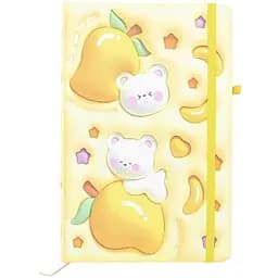 Блокнот на гумці Malevaro Kiddy sweet дизайн 4 А5 13.6×20.8 см тверда обкладинка 80 аркушів (761254ML-4)