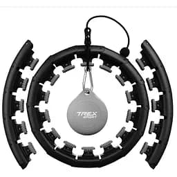 Хулахуп Trex Sport TX-010CHH масажний з обважнювачем чорний