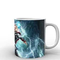 Кухоль GeekLand Тор Thor блискавка TH.02.010 330 мл білий - мініатюра 3
