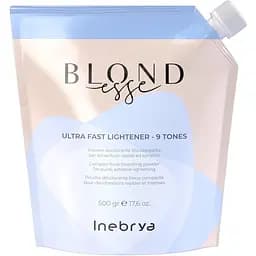 Cиня пудра для швидкого освiтлення Inebrya Blondesse Ultra Fast Lightener 9 Tones 500 г